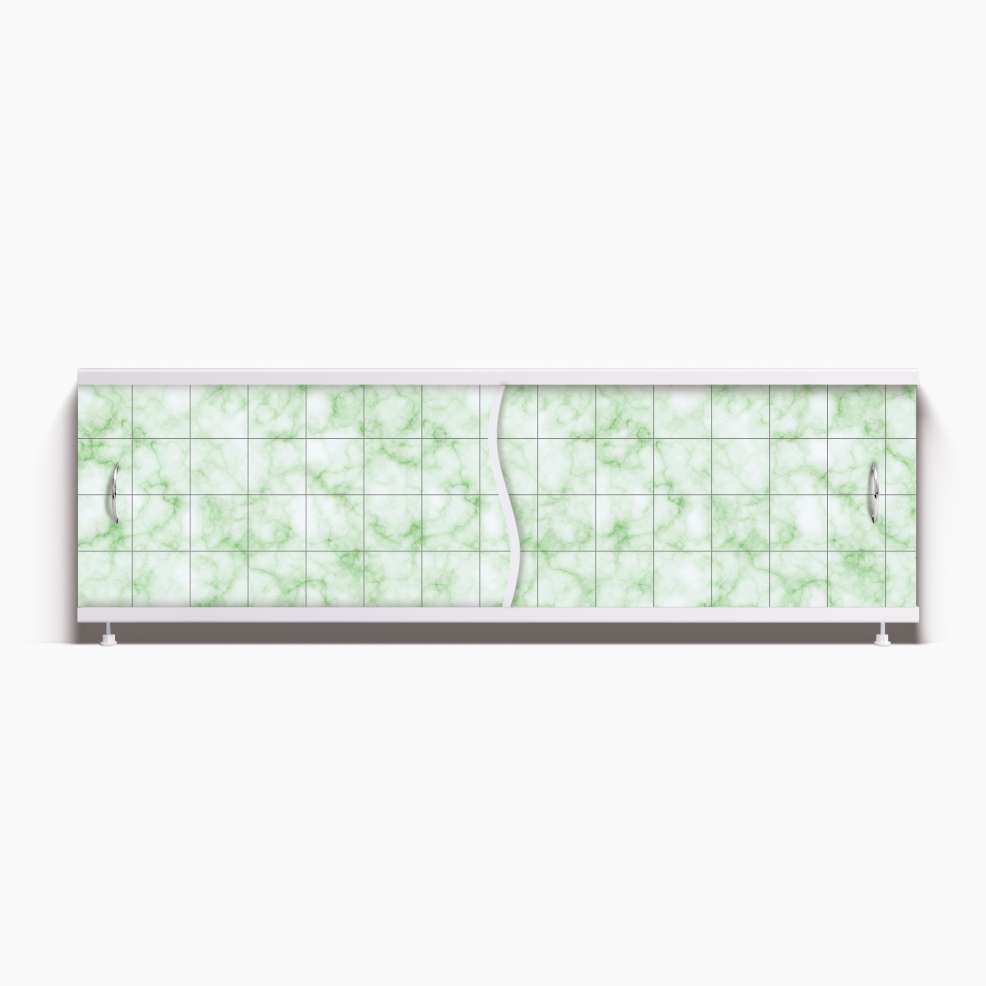 Экран под ванну Премьер 150 зеленый кафель